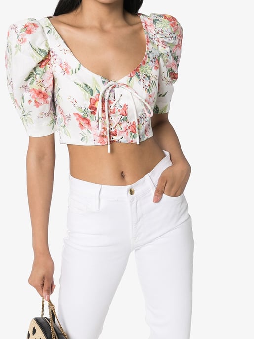 Bellitude Spitzen-Crop-Top - Image 2