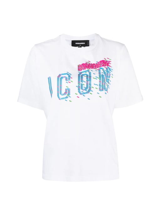 T-Shirt mit ICON-Logoprint - Image 1
