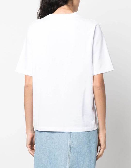 T-Shirt mit Blumenmuster und klassischem Logo - Image 4