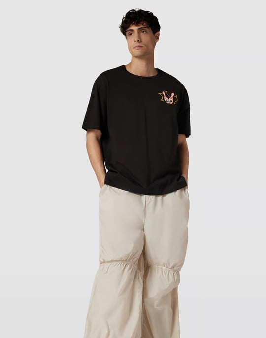 T-Shirt mit Bowling-Team-Logo in Übergröße - Image 3