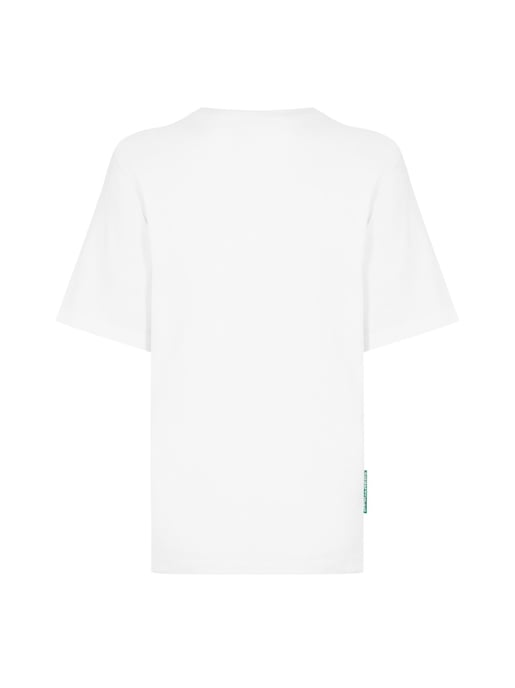 Dsquared2 Buddy Earth Logo-T-Shirt - Weiß - Image 5