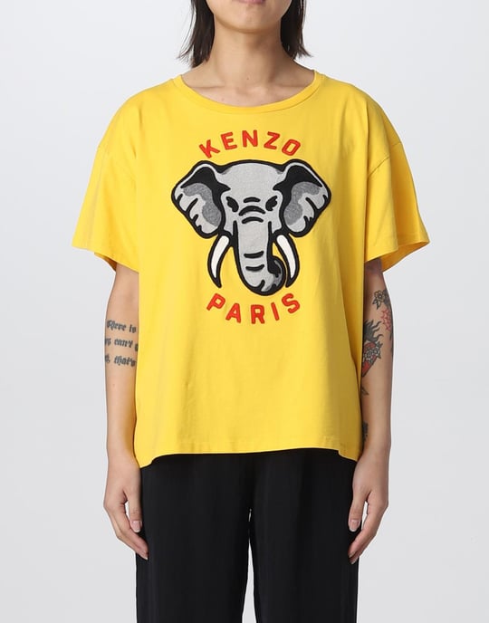 T-Shirt mit Elefantenlogo und lockerer Passform - Image 3