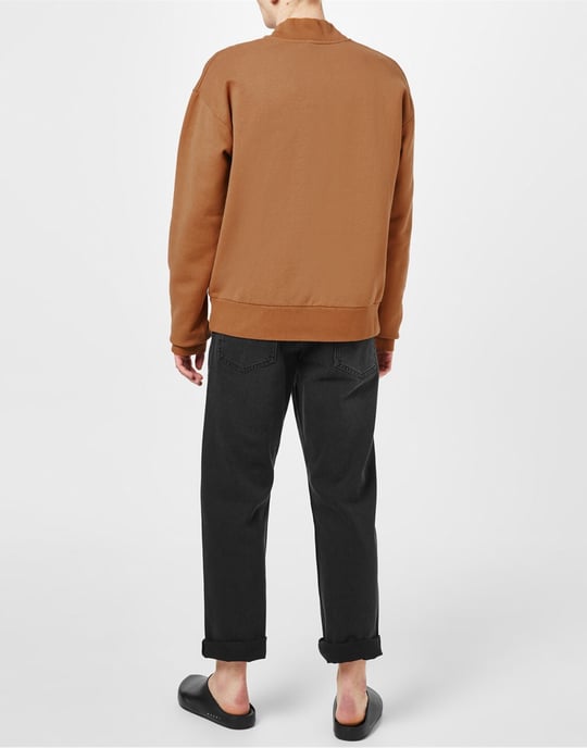 Piton Logo Brushed Organic Sweatshirt - Image 3