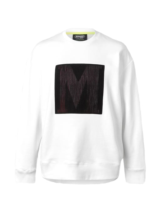 M Logo Rundhals-Sweatshirt - Image 1