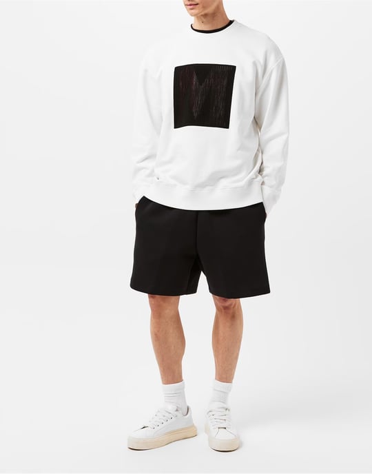 M Logo Rundhals-Sweatshirt - Image 2