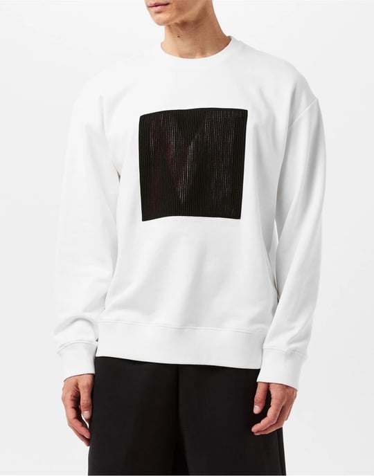 M Logo Rundhals-Sweatshirt - Image 3