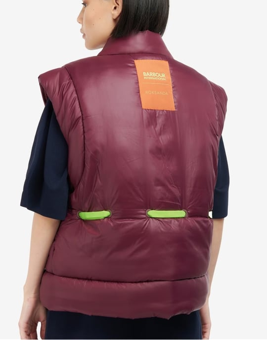 Barbour x Roksanda Arna Shine Weste Jacke - Image 4