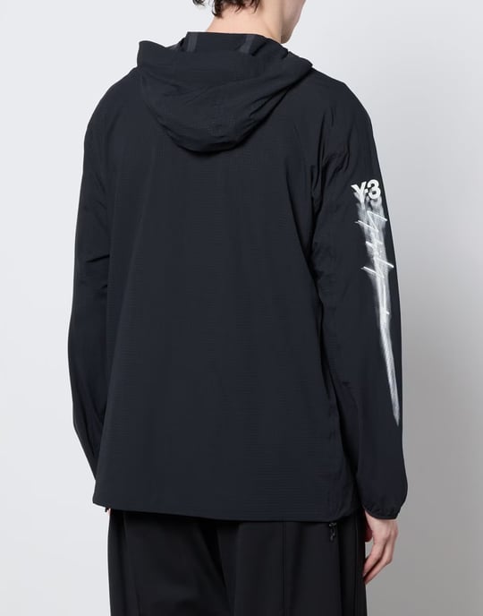 Kapuzenjacke mit Lauflogo aus Ripstop-Gewebe - Image 4