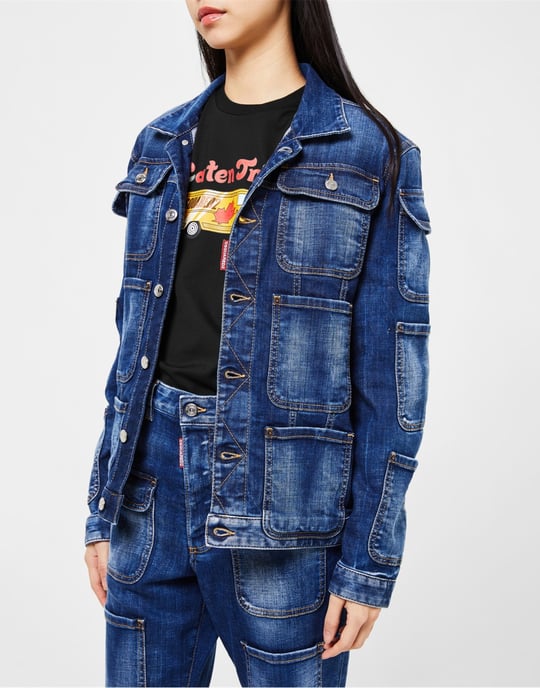Taktische Jeansjacke - Image 4