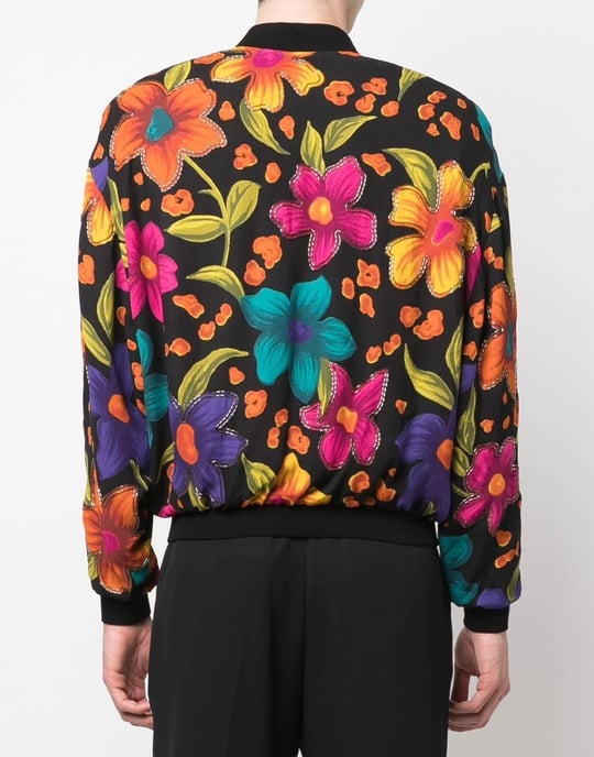 Teddy Fleurs Crêpe-Jacke - Image 4
