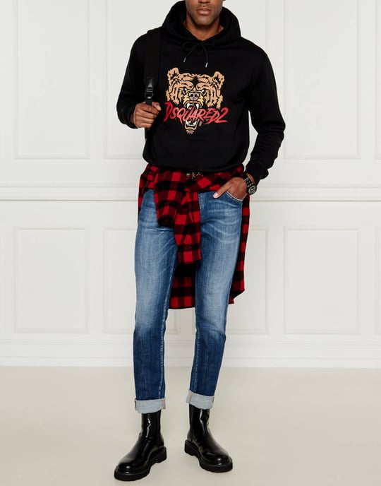Cool Fit Hoodie mit Angry Bear Logo - Image 2