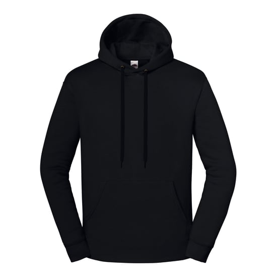 Fruit of the Loom - "Iconic Premium" Kapuzenpullover für Herren/Damen Unisex (Schwarz) - Image 1