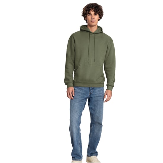 Fruit of the Loom - "Iconic Premium" Kapuzenpullover für Herren/Damen Unisex (Klassisch Olivgrün) - Image 4