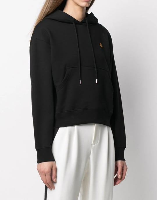 Boxy Hoodie mit Tigerwappen-Logo - Image 3
