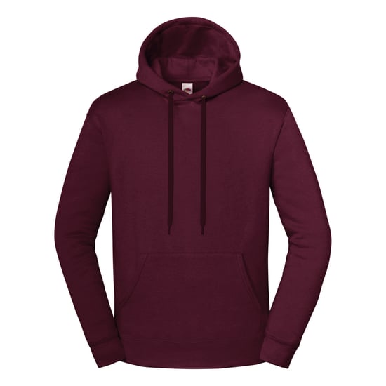 Fruit of the Loom - "Iconic Premium" Kapuzenpullover für Herren/Damen Unisex (Burgunderrot) - Image 1