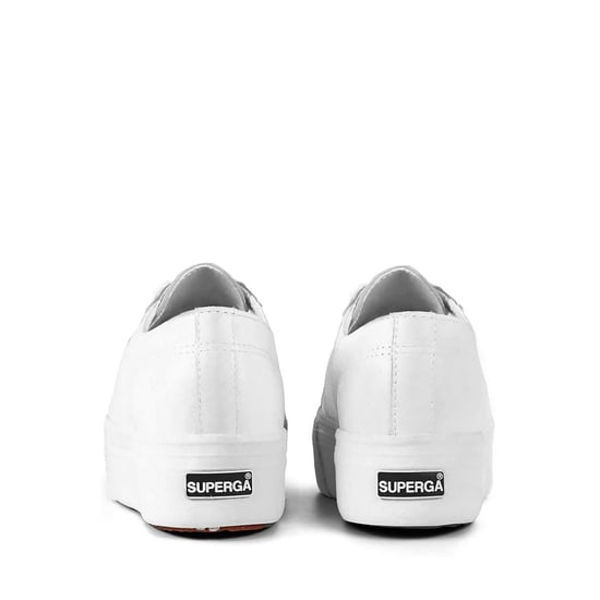 Superga - Herren/Damen Unisex Sneaker "2730", Nappaleder (Weiß) - Image 3