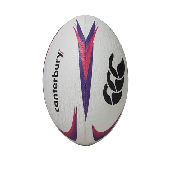 Canterbury - "Mentre" Rugby-Ball (Weiß/Veilchen) - Image 1
