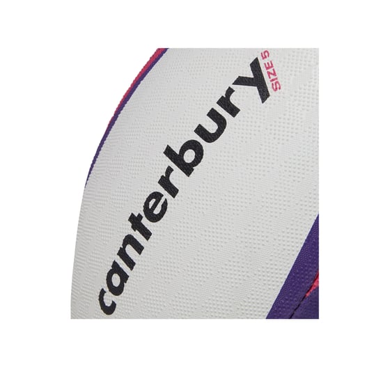 Canterbury - "Mentre" Rugby-Ball (Weiß/Veilchen) - Image 3