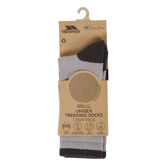 Trespass - "Coman" Socken für Herren/Damen Unisex, Wandern (Platin) - Image 5