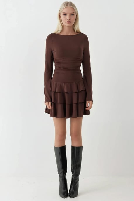 Rüschenshirt Mini-Kleid - Image 4
