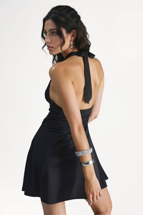 Halterkragen Mini Kleid - Image 3