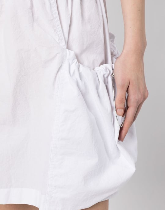 Ärmelloses Kleid mit Kordelzug - Image 5