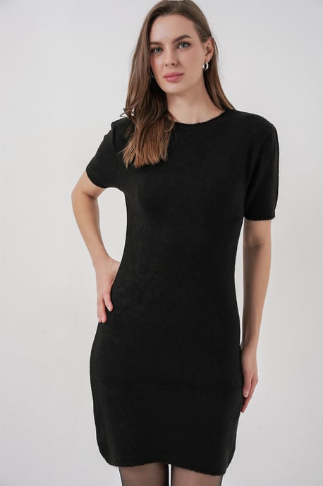 Basic Mini-Strickkleid - Image 1