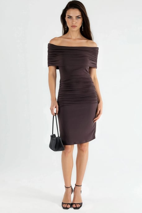 Strapless Bodycon Sandy Minikleid - Image 4