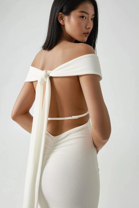 Maxikleid mit Herzkragen - Image 3