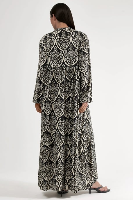 Bequemes Gemustertes Maxikleid - Image 3