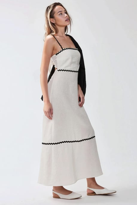 Maxikleid mit quadratischem Ausschnitt - Image 1