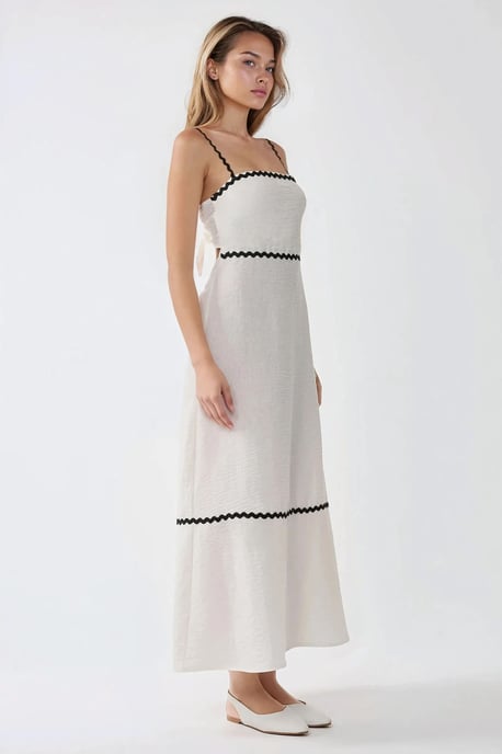 Maxikleid mit quadratischem Ausschnitt - Image 2
