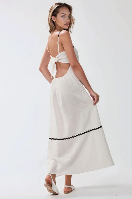 Maxikleid mit quadratischem Ausschnitt - Image 5