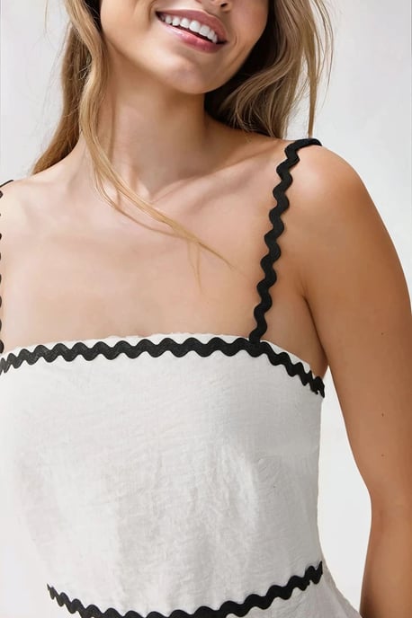 Maxikleid mit quadratischem Ausschnitt - Image 6