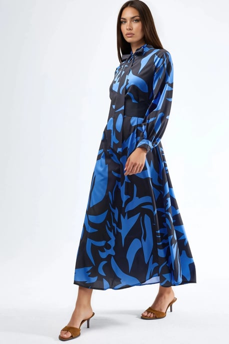 Gürteldetailliertes Maxikleid - Image 2
