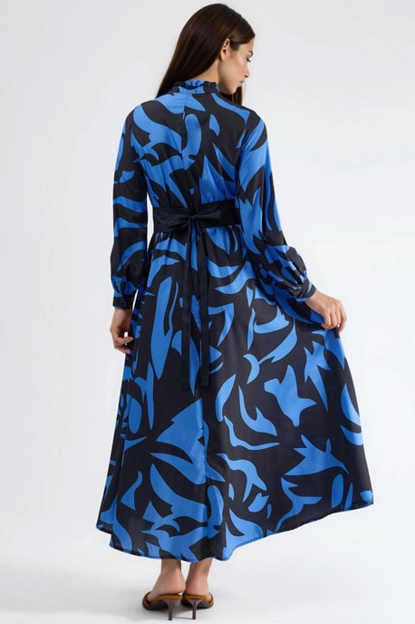 Gürteldetailliertes Maxikleid - Image 3