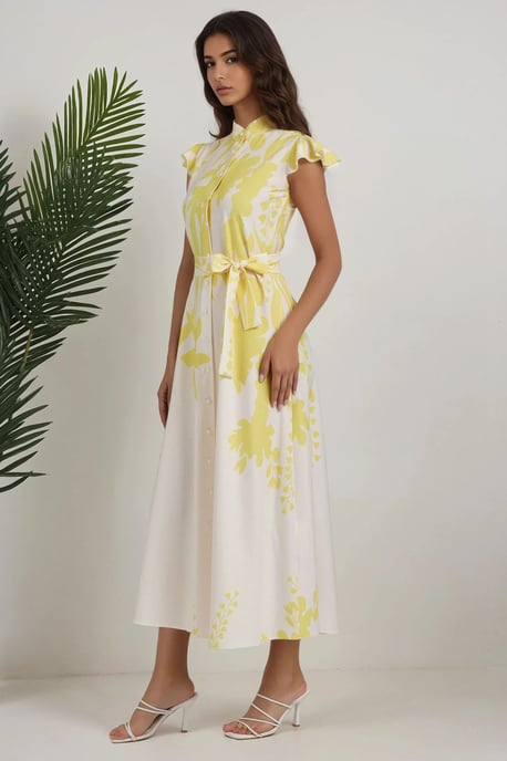 Blumenmuster Maxi-Kleid - Image 2