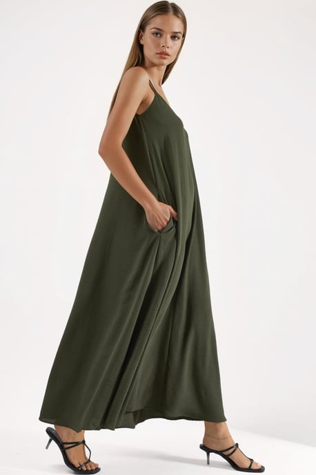 A-Form Maxi-Kleid - Image 2