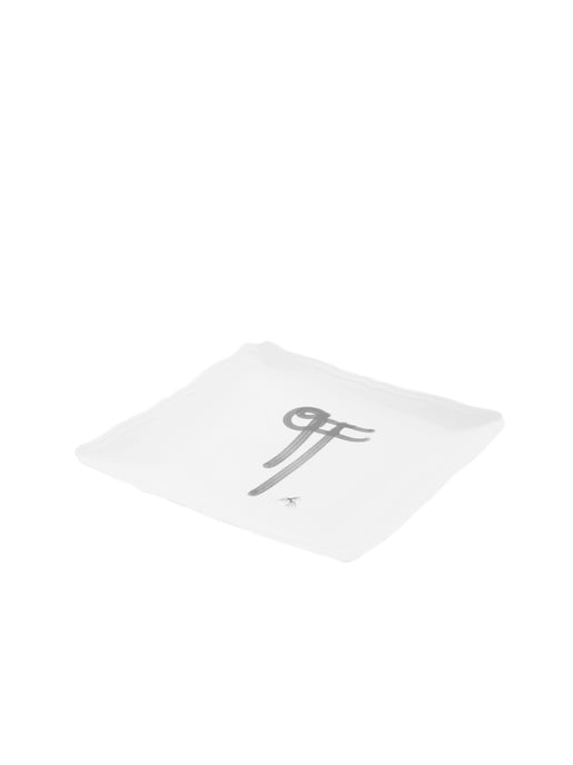 Off-White x Ginori 1735 Tablett, weißer quadratischer Tablettteller - Image 3