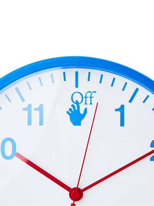 Hand Off Logo Quarz-Wanduhr - Image 3