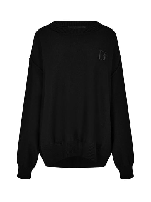 D2 Statement Logo Strickpullover - Image 1