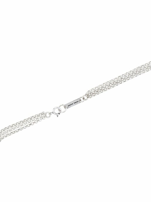 Metallene, glänzende Blattkette - Image 3