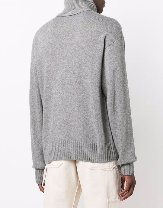 Einfacher Strick-Rollkragenpullover - Image 4