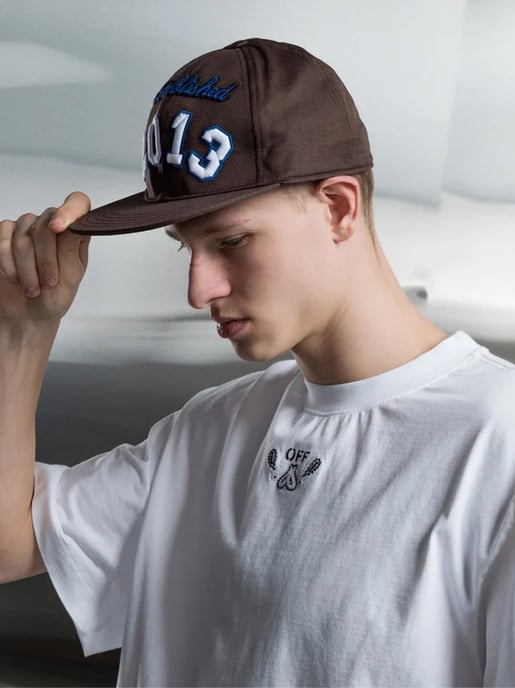 Baseballkappe mit kastenförmigem Logo - Image 4
