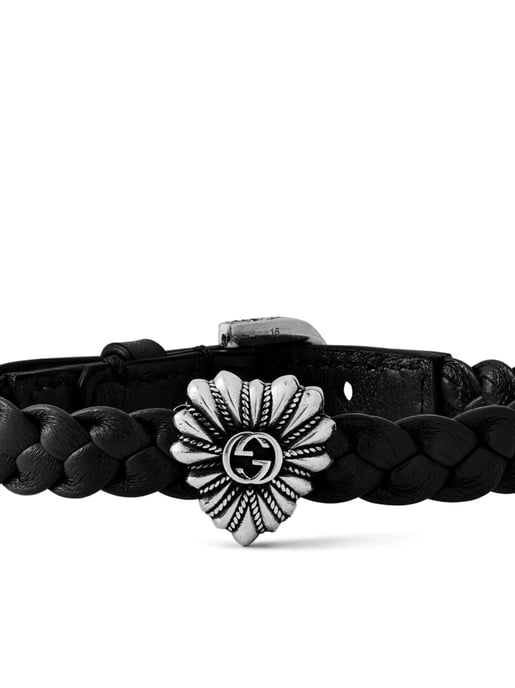 GG Logo Lederkettenarmband - Image 3