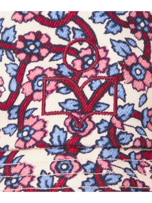 Haley Bucket Hat mit floralem Print und Logo - Image 3