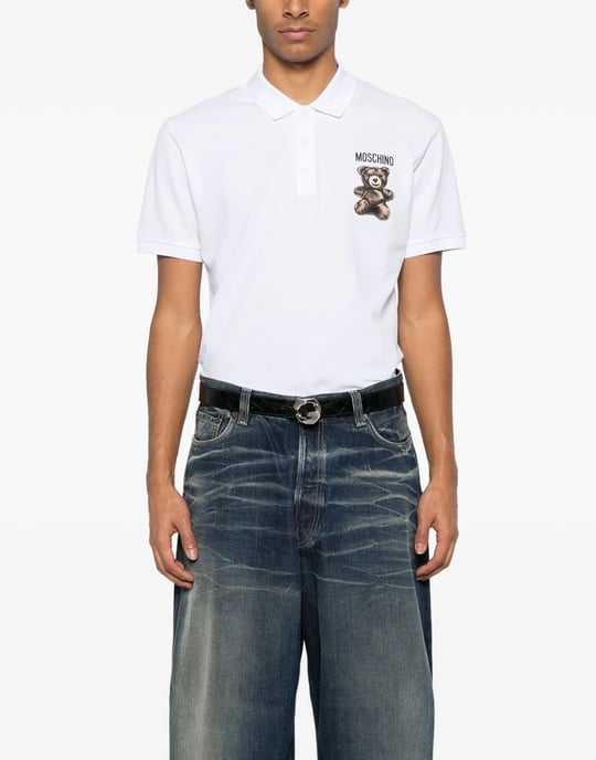 Poloshirt mit Teddybär-Logo - Image 4