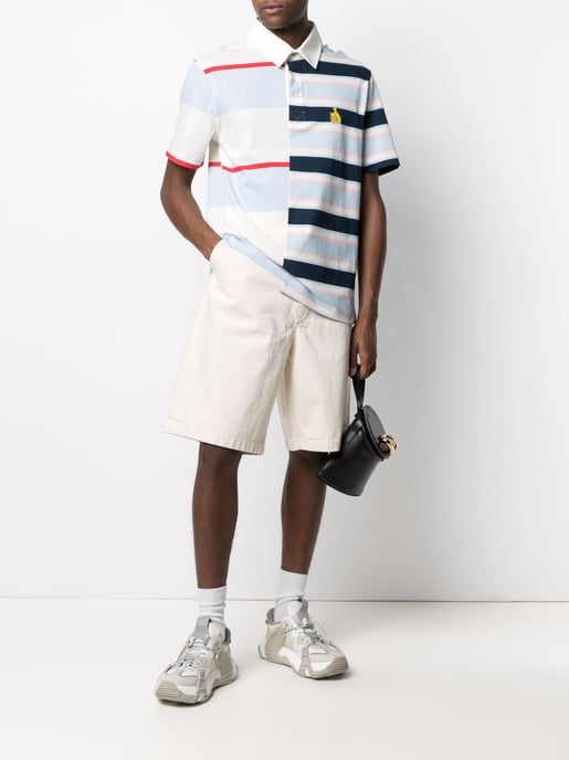 Poloshirt mit Rugby-Patchwork-Logo - Image 2