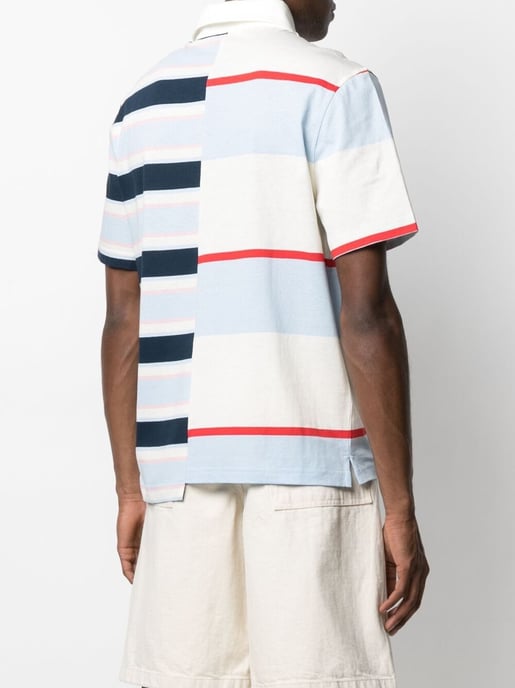 Poloshirt mit Rugby-Patchwork-Logo - Image 4