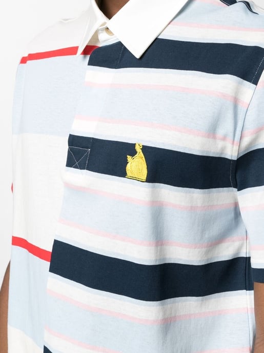 Poloshirt mit Rugby-Patchwork-Logo - Image 5